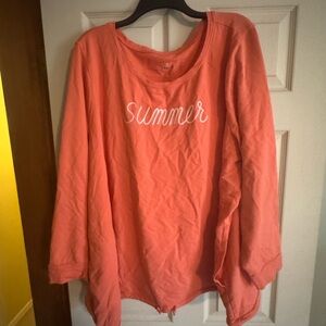 Light sweatshirt